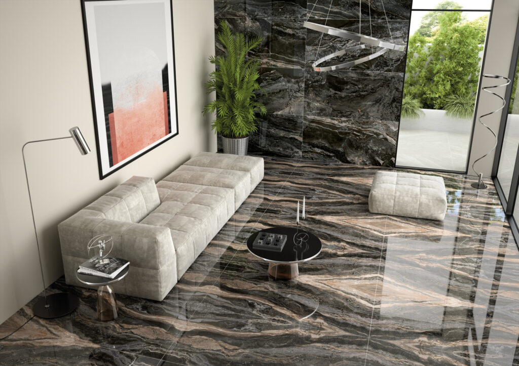 Book Match Nero Tiles